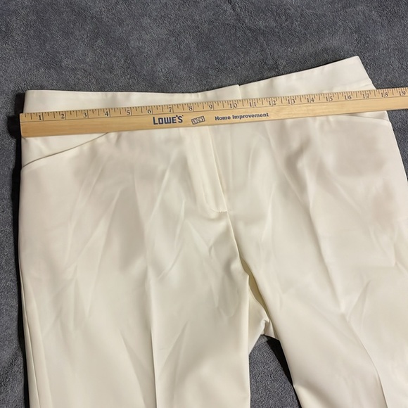 Lafayette 148 New York Irving Wool Dress Pants Women's Size 10 Beige Tan Cream - Picture 6 of 12